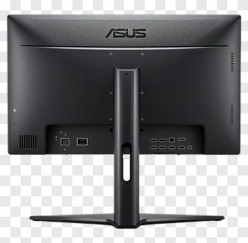 Asus Computer Monitor Back View PNG