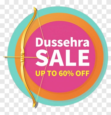 Dussera Sale With Archery Theme PNG