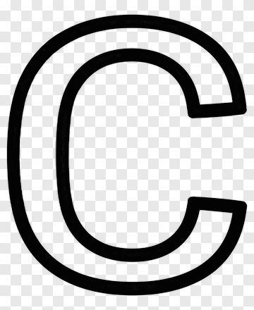Bold Letter C PNG