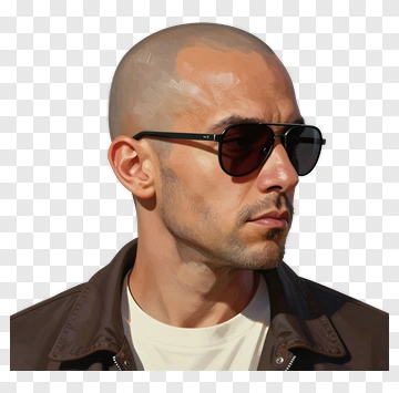 Man Wearing Sunglasses PNG