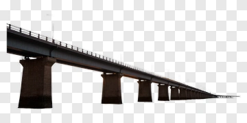 Bridge Over Water PNG