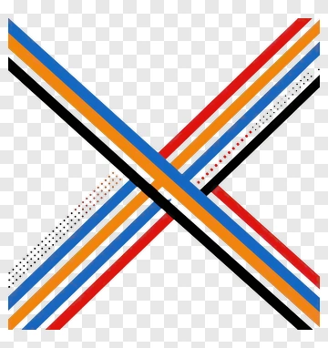 Colorful Striped Pattern PNG