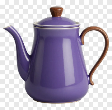 Purple Teapot PNG