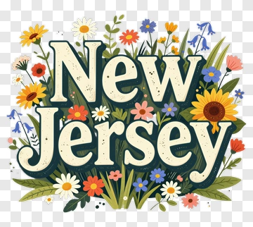 New Jersey Floral Design PNG