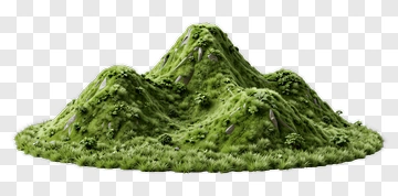 Green Mountain Landscape PNG