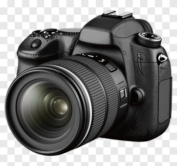 Digital Camera With Zoom Lens PNG