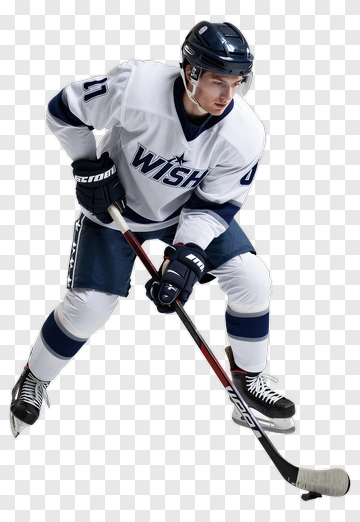 Hockey Player In Action PNG
