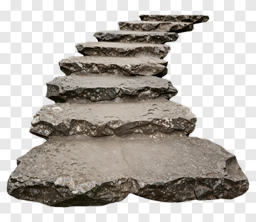 Rock Pathway Steps PNG