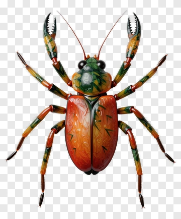 Colorful Spider PNG
