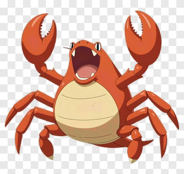 Cartoon Crab PNG