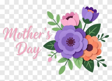 Mother's Day Floral Arrangement PNG