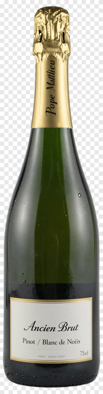 Ancien Brut Champagne Bottle PNG