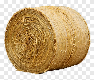 Round Hay Bale PNG