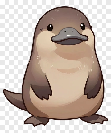 Cartoon Platypus PNG