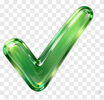 Green Check Mark Icon PNG