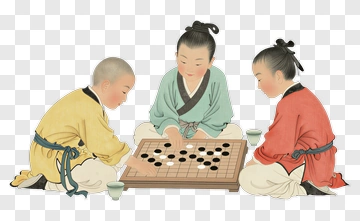 Children Playing Go Game Together PNG