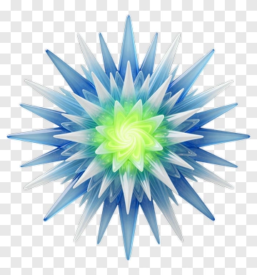 Colorful Starburst Design PNG