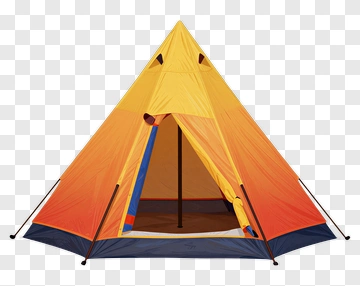 Colorful Camping Tent PNG