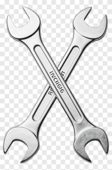 Crossed Wrenches PNG