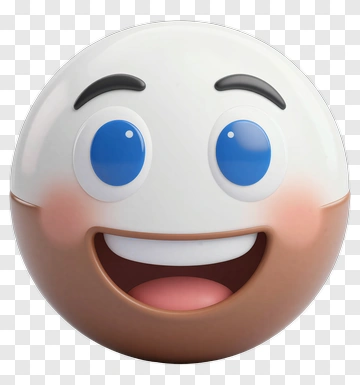 Smiling Emoji Face PNG