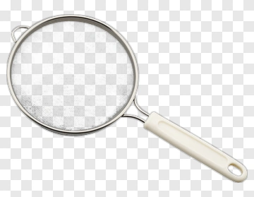 Metal Strainer With Handle PNG