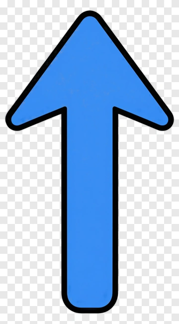 Blue Arrow Icon PNG