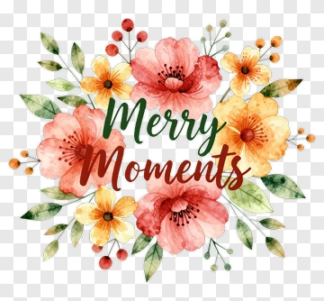 Merry Moments Floral Arrangement PNG