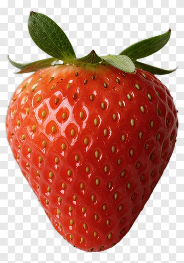 Fresh Red Strawberry PNG