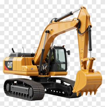 Excavator Construction Vehicle PNG