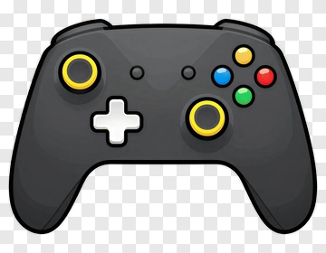 Cartoon Game Controller PNG