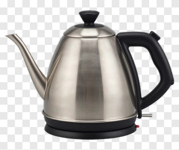 Stainless Steel Kettle PNG