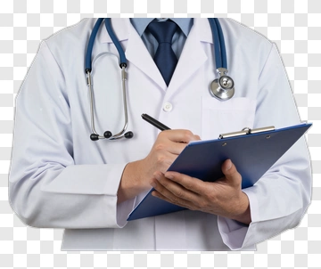Doctor Holding A Clipboard PNG