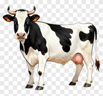 Cartoon Cow PNG