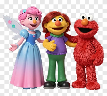 Sesame Street Characters Group PNG