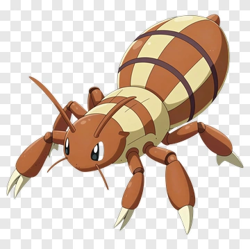 Fictional Bug Character PNG