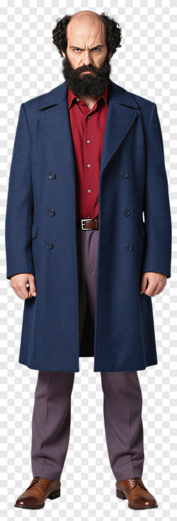Man In Formal Coat And Pants PNG