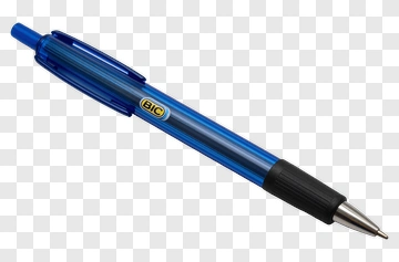 Bic Blue Ballpoint Pen PNG