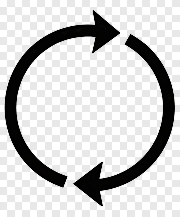 Circular Arrows Symbol PNG