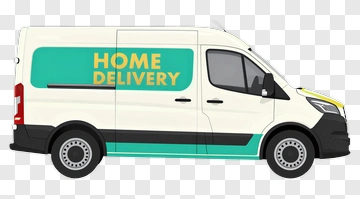 Home Delivery Van PNG
