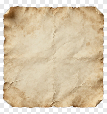Old Crumpled Paper PNG