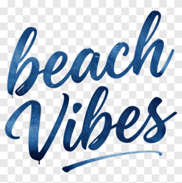 Beach Vibes PNG