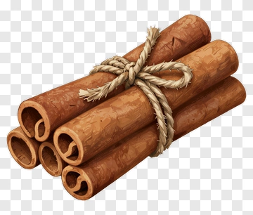 Cinnamon Sticks Tied With Twine PNG