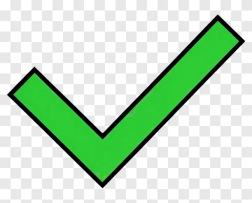 Green Check Mark Icon PNG