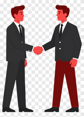 Businessmen Shaking Hands PNG