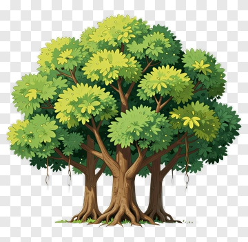 Colorful Tree PNG
