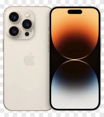 Smartphone With Dual Camera And Gradient Display PNG
