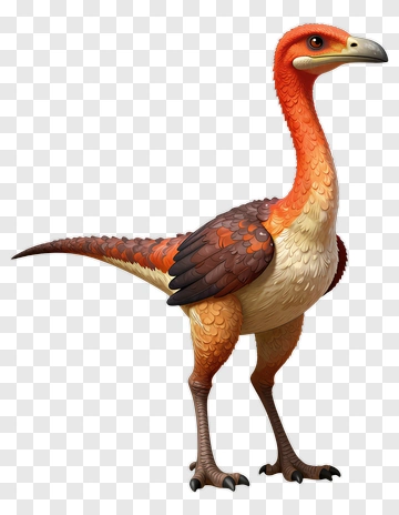 Colorful Dinosaur Character PNG