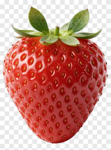 Fresh Red Strawberry PNG