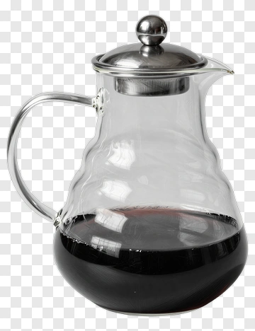 Glass Pitcher With Red Liquid PNG