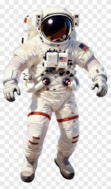 Astronaut In Space Suit PNG